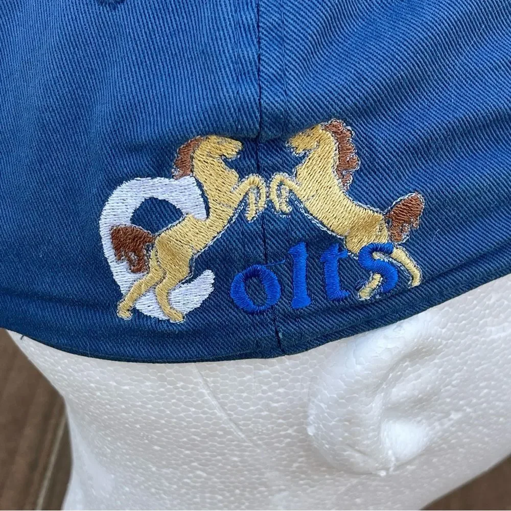 NFL Reebok Indianapolis Colts Blue Logo Cap Hat Small